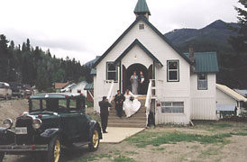 First wedding! June 23, 2001